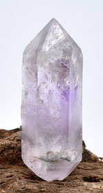  Brandberg Amethyst Flame Self-Healed Generator DT Rainbow Crystal with Calcite