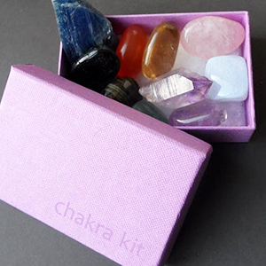 Chakra Kit with Brandberg Quartz