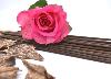        Limited Edition Organic Rose & Oud (Agarwood) Incense Sticks