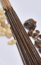   Organic Frankincense & Myrrh Incense Sticks - Double Strength Temple Grade