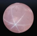    Indian Rose Quartz Star Sphere