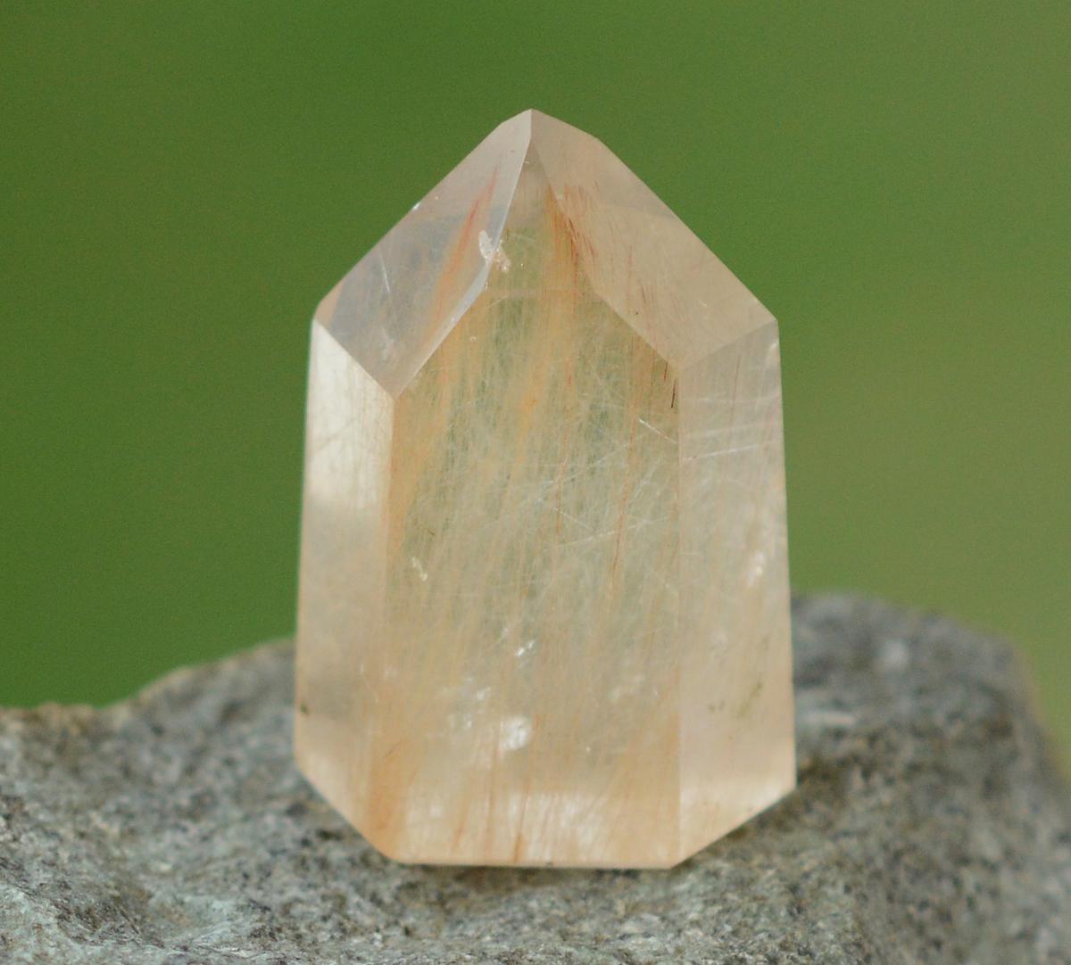 Rutilated Quartz Crystal