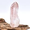 Pink Lemurian Quartz Isis Crystal