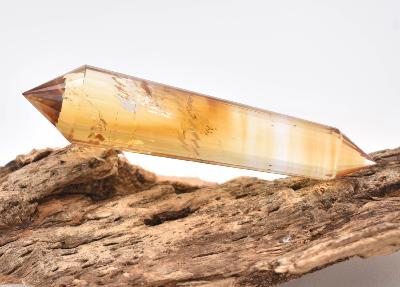 24 Sided Citrine Vogel Wand
